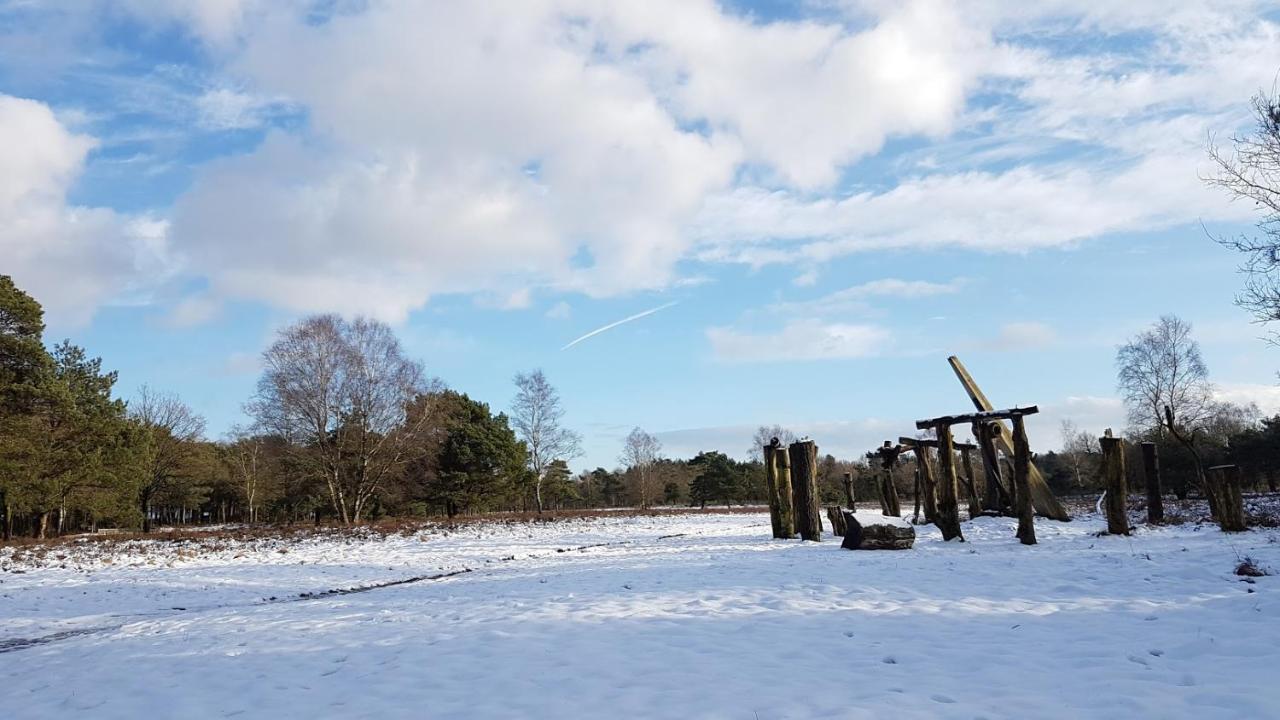 Chalet Op De Veluwe # Berk พุทเทิน ภายนอก รูปภาพ